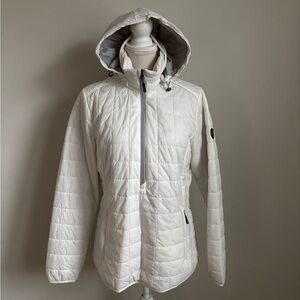 Cutter and Buck Rainier PrimaLoft Insulated Rainier Half Zip Quilted Jacket